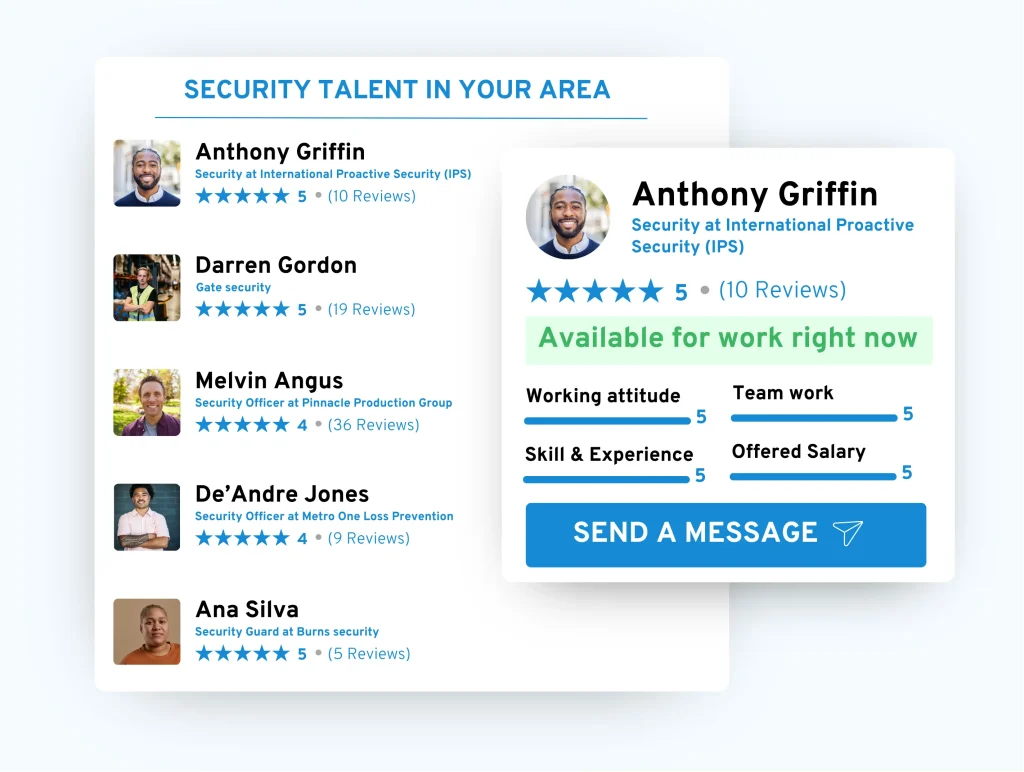 SECURITY TALENT IN YOUR AREA 1